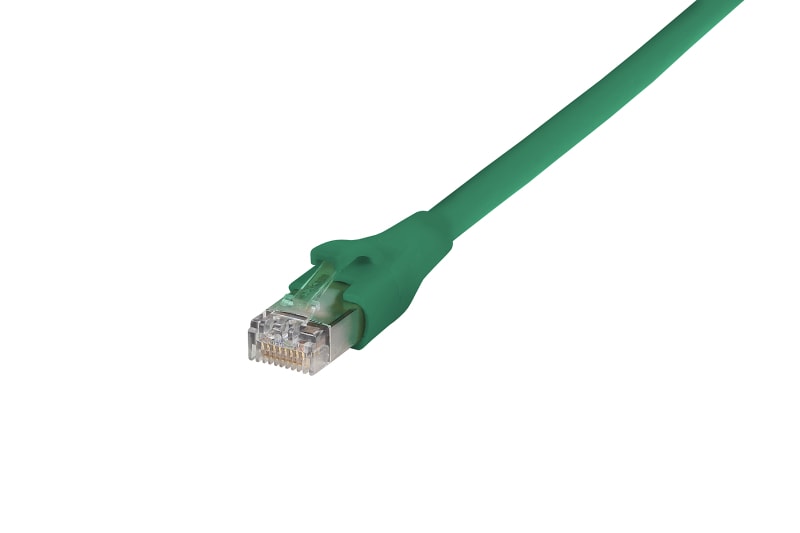 METZ CONNECT - Patchkabel Cat.6A AWG 27, 5,0 m grün, cULus
