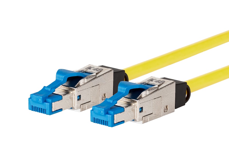 METZ CONNECT - Patchkabel 40G AWG 26 1,5 m gelb