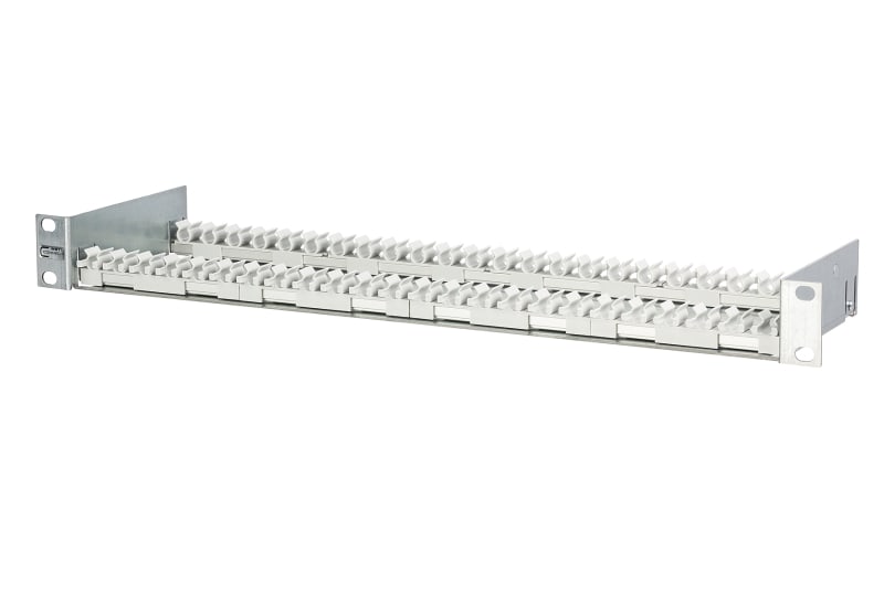 METZ CONNECT - Click & fix 19 Zoll Träger für Kabelverbinder 1HE