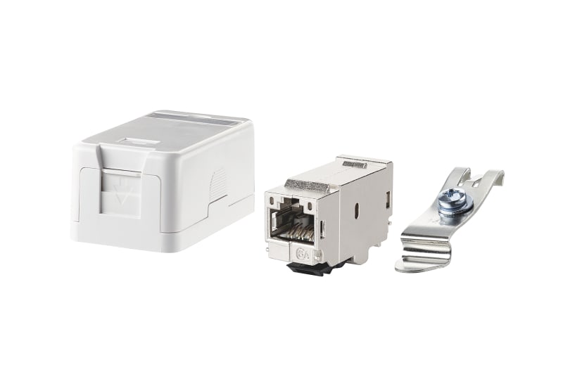 METZ CONNECT - Anschlussbox APZ, 1 Port,  E-DAT Kupplung