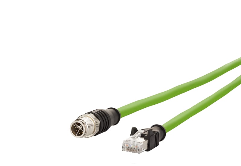 METZ CONNECT - Verbindungsleit. - RJ45 Stecker ger. 8-pol.,X-kodiert 20,0 m