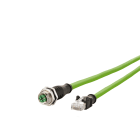 METZ CONNECT - Verbindungsleitung M12 Buchse gerade