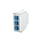 METZ CONNECT - OpDAT REGpro24 splice6xLC-Q (blau), OS2, reinweiß RAL 9010