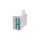 METZ CONNECT - OpDAT REG K splice 4xSC-D (aqua), OM3,mit Crimpsplicehalter