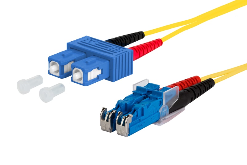 METZ CONNECT - OpDAT Patchkabel SC-D/E2000-D OS2, 2,0 m