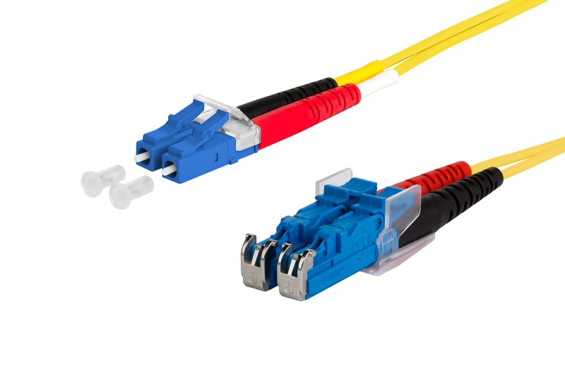 METZ CONNECT - OpDAT Patchkabel LC-D/E2000-D OS2, 5,0 m