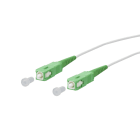 METZ CONNECT - OpDAT Patchkabel SC APC/SC APC OS2 weiß, 5,0 m