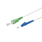 METZ CONNECT - OpDAT Patchkabel SC APC/LC UPC OS2 weiß, 1,0 m