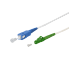METZ CONNECT - OpDAT Patchkabel SC UPC/LC APC OS2 weiß, 1,0 m