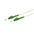 METZ CONNECT - OpDAT Patchkabel LC APC/LC APC OS2 weiß, 0,5 m