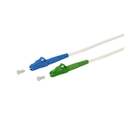 METZ CONNECT - OpDAT Patchkabel LC UPC/LC APC OS2 weiß, 1,0 m