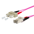 METZ CONNECT - OpDAT Patchkabel SC-D/E2000-D OM4 3,0 m