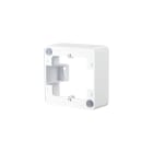 METZ CONNECT - Aufputzrahmen 85x85x43mm - 1fach verkehrsweiss RAL9016