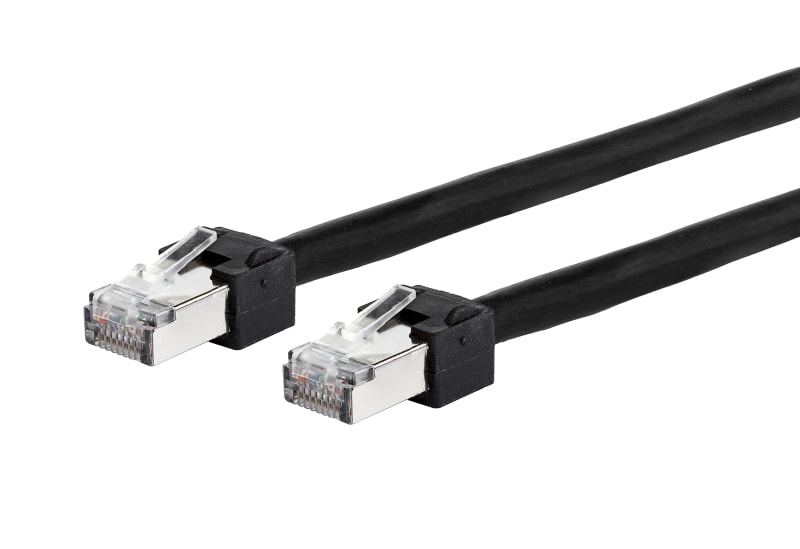 METZ CONNECT - Patchkabel 6kV Flex500 Outdoor 10m schwarz