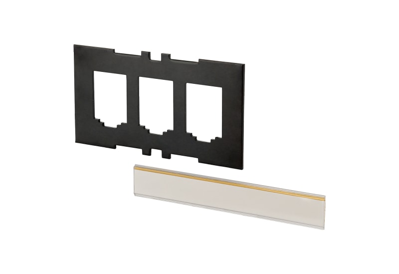METZ CONNECT - Subway-M Adapterplatte SI 3xMC-Modul