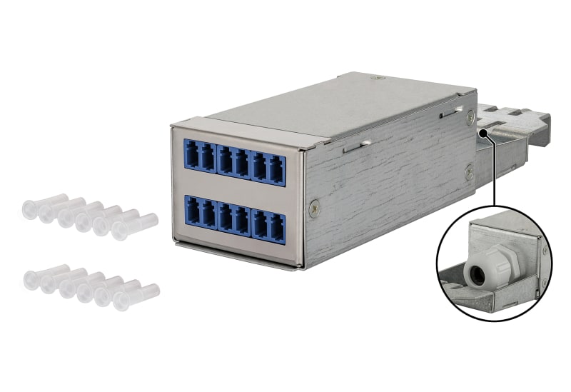 METZ CONNECT - DCCS Baugruppe OS2 6xLC-D blau