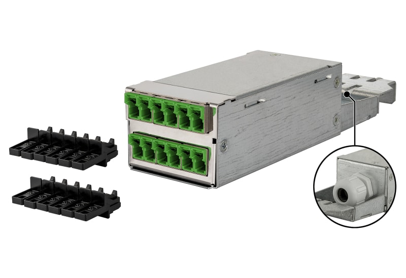 METZ CONNECT - DCCS Baugruppe OS2 6xE2000-D APC grün