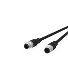 METZ CONNECT - M12 Sensorleitung A-kodiert 2m M12 Stecker ger - M12 Stecker ger STP 4-pol. PUR-C