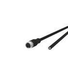 METZ CONNECT - M12 Sensorleitung A-kodiert 2m M12 Buchse ger - freies Leitungsende STP 4-pol. PUR-C