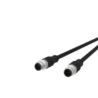 METZ CONNECT - M12 Sensorleitung A-kodiert 1m M12 Stecker ger - M12 Stecker ger STP 5-pol. PUR-C