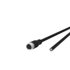 METZ CONNECT - M12 Sensorleitung A-kodiert 2m M12 Buchse ger - freies Leitungsende STP 8-pol. PUR-C