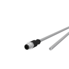 METZ CONNECT - M12 Sensorleitung A-kodiert 1m M12 Stecker ger - freies Leitungsende UTP 4-pol. PVC