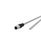 METZ CONNECT - M12 Sensorleitung A-kodiert 2m M12 Stecker ger - freies Leitungsende UTP 8-pol. PVC