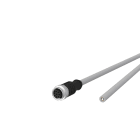 METZ CONNECT - M12 Sensorleitung A-kodiert 1m M12 Buchse ger - freies Leitungsende UTP 8-pol. PVC
