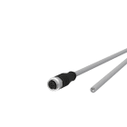 METZ CONNECT - M12 Sensorleitung A-kodiert 10m M12 Buchse ger - freies Leitungsende STP 4-pol. PVC-C