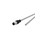 METZ CONNECT - M12 Sensorleitung A-kodiert 1m M12 Stecker ger - freies Leitungsende STP 5-pol. PVC-C