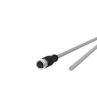 METZ CONNECT - M12 Sensorleitung A-kodiert 2m M12 Buchse ger - freies Leitungsende STP 8-pol. PVC-C