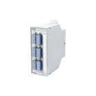 METZ CONNECT - OpDAT REGpro splice 6x SC-D UPC (blau) OS2 lichtgrau RAL 7035