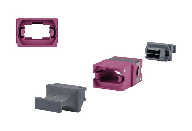 METZ CONNECT - OpDAT MTP® Kupplung OM4 TypA violett