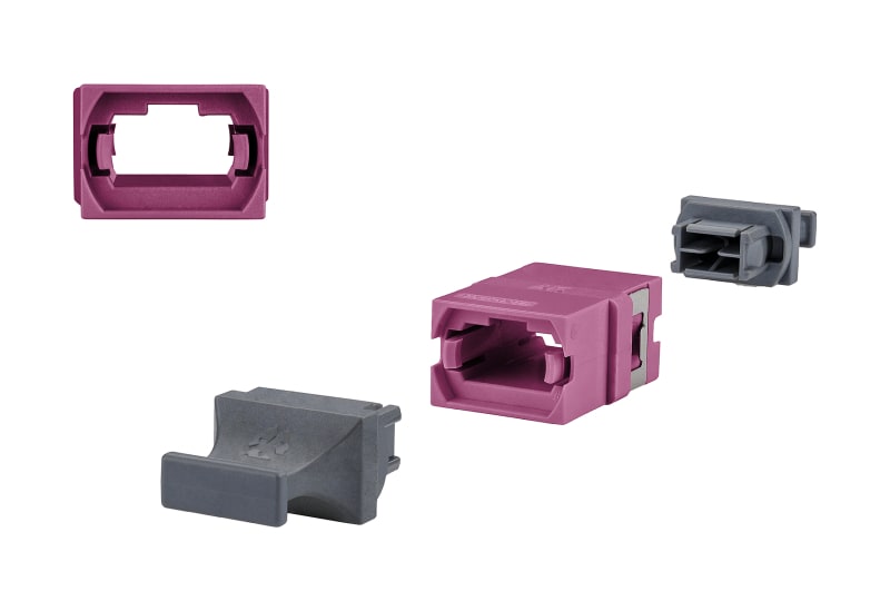 METZ CONNECT - OpDAT MTP® Kupplung OM4 TypB violett