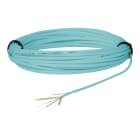 METZ CONNECT - OpDAT Verbindungskabel I-V(ZN)HH 2x1 OM3 20m ohne Stecker aqua