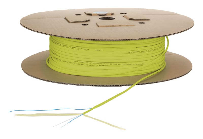 METZ CONNECT - OpDAT Verbindungskabel I-V(ZN)HH 2x1 OM5 50m ohne Stecker fasergrün
