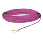 METZ CONNECT - OpDAT Verbindungskabel I-V(ZN)HH 2x1 OM4 20m ohne Stecker erikaviolett