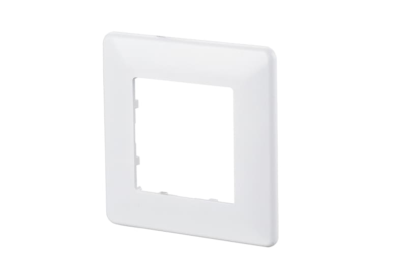 METZ CONNECT - Abdeckplatte 80x80mm verkehrsweiss RAL9016 Modul