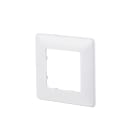 METZ CONNECT - Abdeckplatte 80x80mm verkehrsweiss RAL9016 Modul