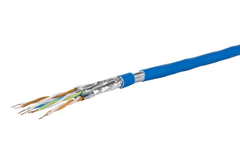 METZ CONNECT - Datenkabel Kat.6A U/FTP 4x2xAWG23/1 LSHF Eca 500m