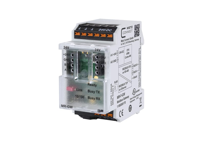 METZ CONNECT - MR-F-GW Modbus RTU / Modbus TCP Gateway
