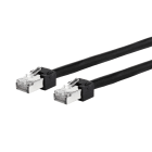 METZ CONNECT - Patchkabel Cat.6 Ultraflex500 VoIP AWG 26 0,5 m schwarz