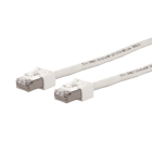 METZ CONNECT - Patchkabel Cat.6 Ultraflex500 VoIP AWG 26 10,0 m weiß