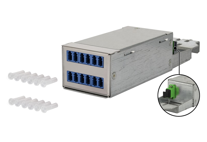 METZ CONNECT - DCCS Baugruppe OS2 6xLC-Duplex/1xMTP-M, Typ B