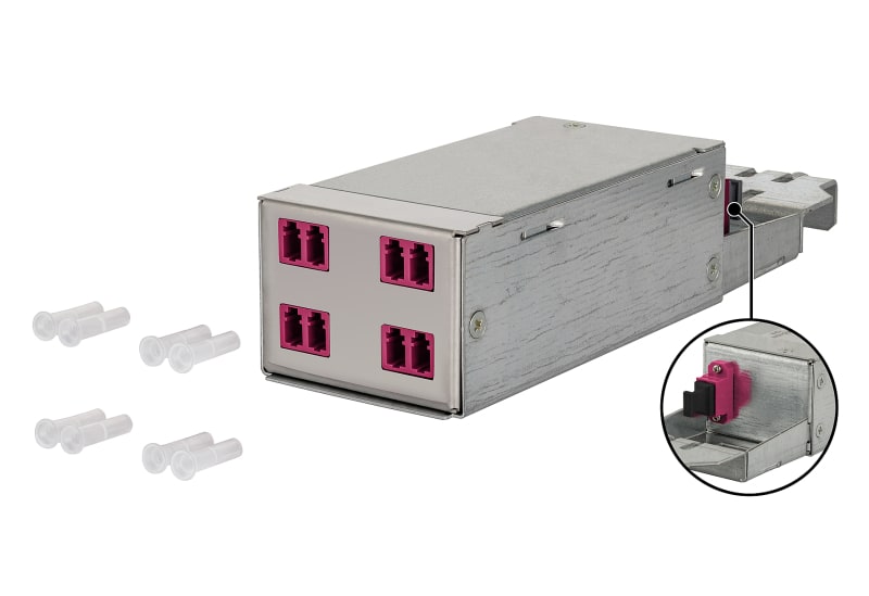 METZ CONNECT - DCCS Baugruppe OM4 4xLC-Duplex/1xMTP-M, Typ B