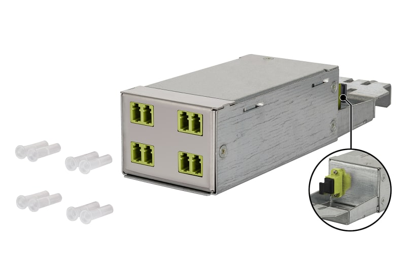 METZ CONNECT - DCCS Baugruppe OM5 4xLC-Duplex/1xMTP-M, Typ B