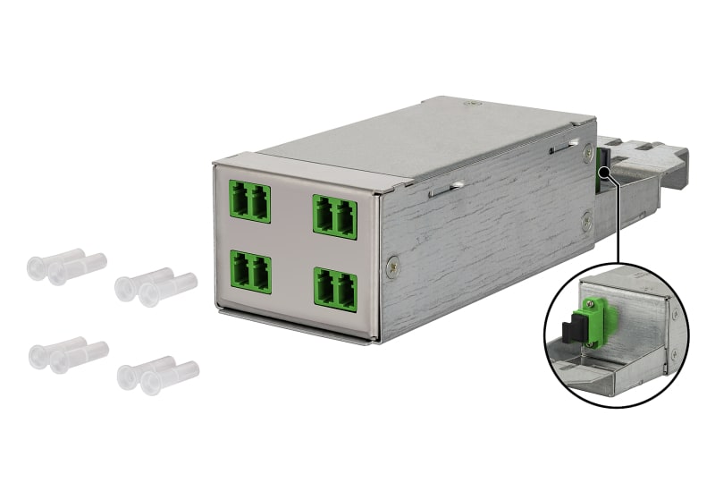 METZ CONNECT - DCCS Baugruppe OS2 4xLC-Duplex APC/1xMTP-M, Typ B