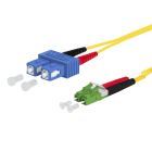 METZ CONNECT - OpDAT Patchkabel SC-D/LC-D APC OS2, 2,0 m