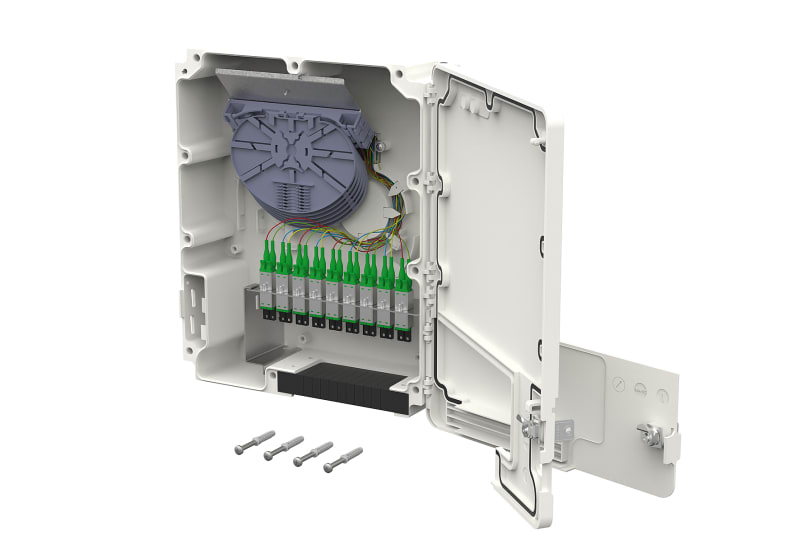 METZ CONNECT - OpDAT MV 9xE2-D APC IP54 spl  9Kup. grün /18Pigt. 1xCSH