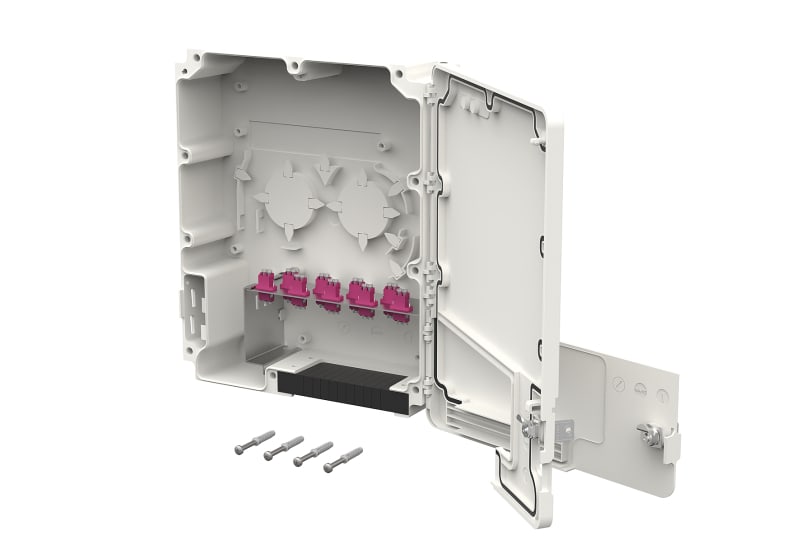 METZ CONNECT - OpDAT MV 9xLC-D OM4 IP54 VIK  9Kup. violett